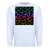 White giraffe glitter seamless pattern Premium Sweatshirt - BundleAndBundleShop