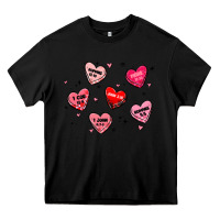 Black howdy valentine Heavy Core Tee - MaliasSmallBusiness
