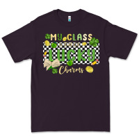 Plum my class is full of lucky charms Premium Tee - MaliasSmallBusiness