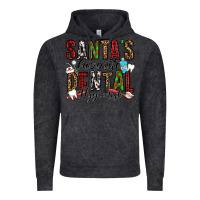 Vintage Black santa's favorite dental hygienist Vintage Hoodie - Jasminsmagicworld