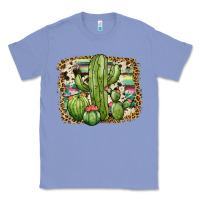Colony Blue serape cowhide cactus Classic Tee - JahusDesignShop