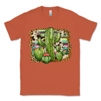 Copper serape cowhide cactus Classic Tee - JahusDesignShop