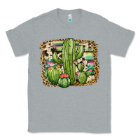 Heather Grey serape cowhide cactus Classic Tee - JahusDesignShop