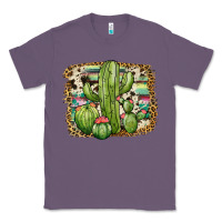 Lavender serape cowhide cactus Classic Tee - JahusDesignShop