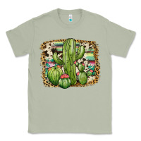 Matcha serape cowhide cactus Classic Tee - JahusDesignShop