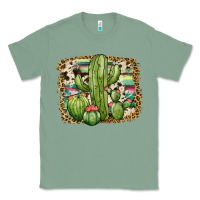 Sage serape cowhide cactus Classic Tee - JahusDesignShop