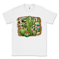 White serape cowhide cactus Classic Tee - JahusDesignShop
