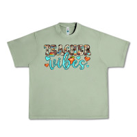 Oil Green teacher vibes Urban Heavy Tee - JahusDesignShop