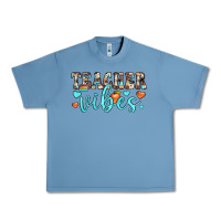 Pebble Blue teacher vibes Urban Heavy Tee - JahusDesignShop
