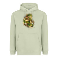 Matcha camouflage and leopard patch  1 Heavyweight Hoodie - BundleAndBundleShop