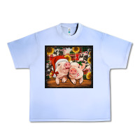 Grape Ice Christmas pigs tumbler Urban Heavy Tee - Jasminsmagicworld
