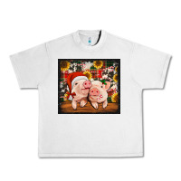 Lunar Rock Christmas pigs tumbler Urban Heavy Tee - Jasminsmagicworld