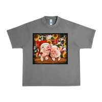 Tornado Christmas pigs tumbler Urban Heavy Tee - Jasminsmagicworld
