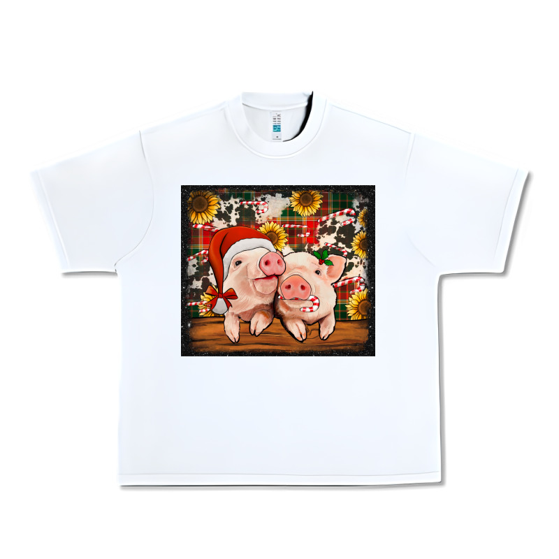 Christmas Pigs Tumbler Urban Heavy Tee by Jasminsmagicworld | Teevron