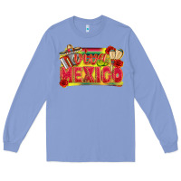 Colony Blue Viva Mexico Long Sleeve Tee - texasbilliewilder