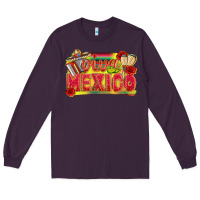 Plum Viva Mexico Long Sleeve Tee - texasbilliewilder