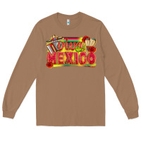 Toasted Coconut Viva Mexico Long Sleeve Tee - texasbilliewilder