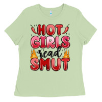 Matcha hot girls read smut Ladies Tee - MaliasSmallBusiness