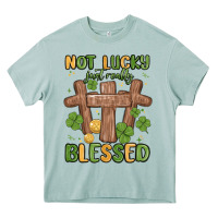 Arona not lucky just really blessed malia Heavy Core Tee - MaliasSmallBusiness