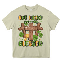 Mossy not lucky just really blessed malia Heavy Core Tee - MaliasSmallBusiness