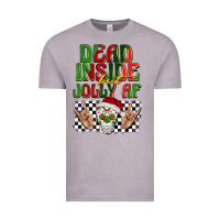 Vintage Zinc dead inside but jolly af Vintage Tee - BarkalooDesign