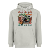 Moon Dust When Life Gets Blurry Adjust Your Focus Vintage Camera Heavyweight Hoodie - FaDigitalArtStudio