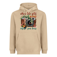 Mushroom When Life Gets Blurry Adjust Your Focus Vintage Camera Heavyweight Hoodie - FaDigitalArtStudio