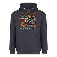 Smoke When Life Gets Blurry Adjust Your Focus Vintage Camera Heavyweight Hoodie - FaDigitalArtStudio