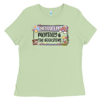 Matcha hello im mentally at the bookstore Ladies Tee - MaliasSmallBusiness