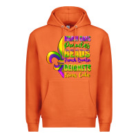 Carrot mardi gras parades beads Premium Hoodie - FaDigitalArtStudio