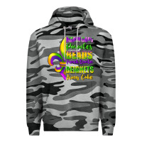 Slate Camo mardi gras parades beads Premium Hoodie - FaDigitalArtStudio
