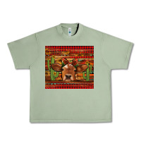 Oil Green western christmas cow tumbler Urban Heavy Tee - Jasminsmagicworld