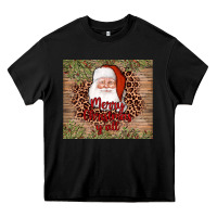 Black santa merry christmas y'all Heavy Core Tee - AdoDesignShop