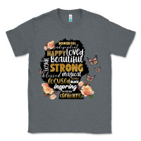 Charcoal Heather black woman silhouette Classic Tee - Artiststas