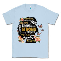 Dusty Blue black woman silhouette Classic Tee - Artiststas