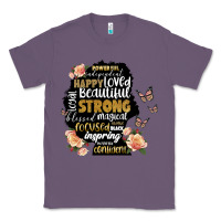 Lavender black woman silhouette Classic Tee - Artiststas