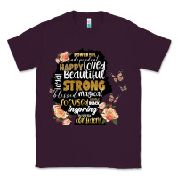 Plum black woman silhouette Classic Tee - Artiststas