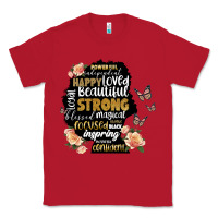 Red black woman silhouette Classic Tee - Artiststas
