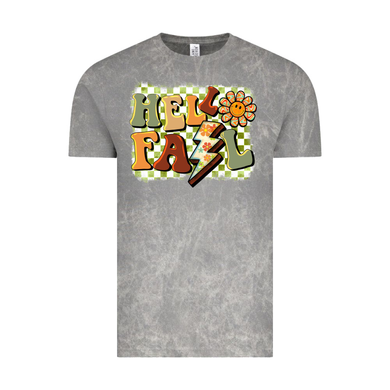 Groovy Hello Fall Vintage Tee by BarkalooDesign | Teevron