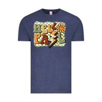 Vintage Denim groovy hello fall Vintage Tee - BarkalooDesign