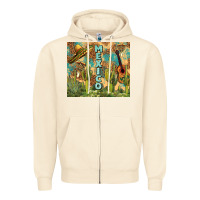 Sandshell Mexico Zipper Hoodie - FaDigitalArtStudio