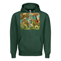 Sports Green Mexico Zipper Hoodie - FaDigitalArtStudio