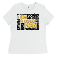 I Am A Black Man Ladies Tee | Teevron