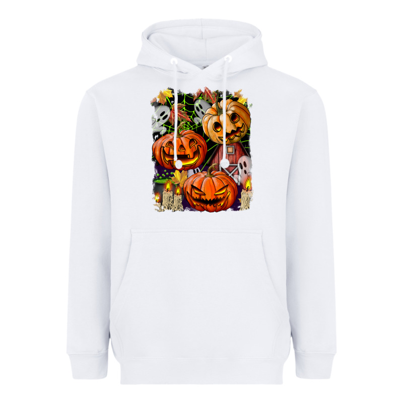 Halloween Pumpkins Heavyweight Hoodie by BundleAndBundleShop | Teevron