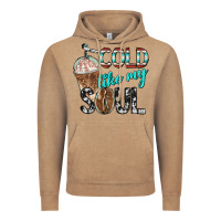 Vintage Coffee cold like my soul with coffee Vintage Hoodie - BarkalooDesign