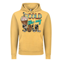 Vintage Mustard cold like my soul with coffee Vintage Hoodie - BarkalooDesign