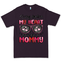 Plum sorry ladies my heart belongs to mommy Premium Tee - MaliasSmallBusiness