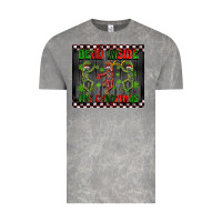 Cloud Rock dead inside but it's Christmas dancing skeletons Vintage Tee - BarkalooDesign