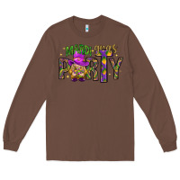 Chestnut Mardi Gras party Long Sleeve Tee - NancyCooperArtShop