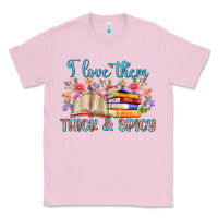 Bubblegum Pink i love them thick and spicy Classic Tee - Artiststas